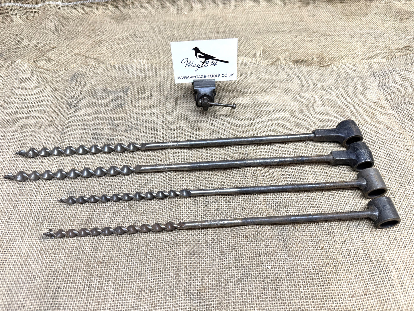 Scotch Eye W.M Ridgway Auger Bits G.P.O 1970's