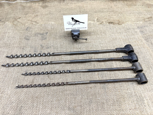 Scotch Eye W.M Ridgway Auger Bits G.P.O 1970's