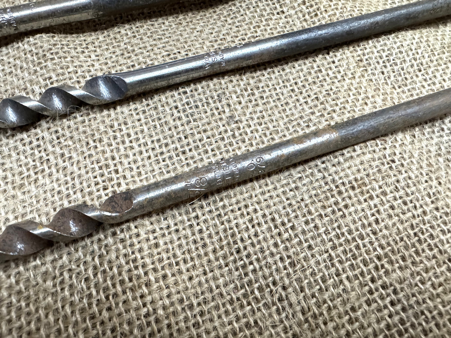 Scotch Eye W.M Ridgway Auger Bits G.P.O 1970's