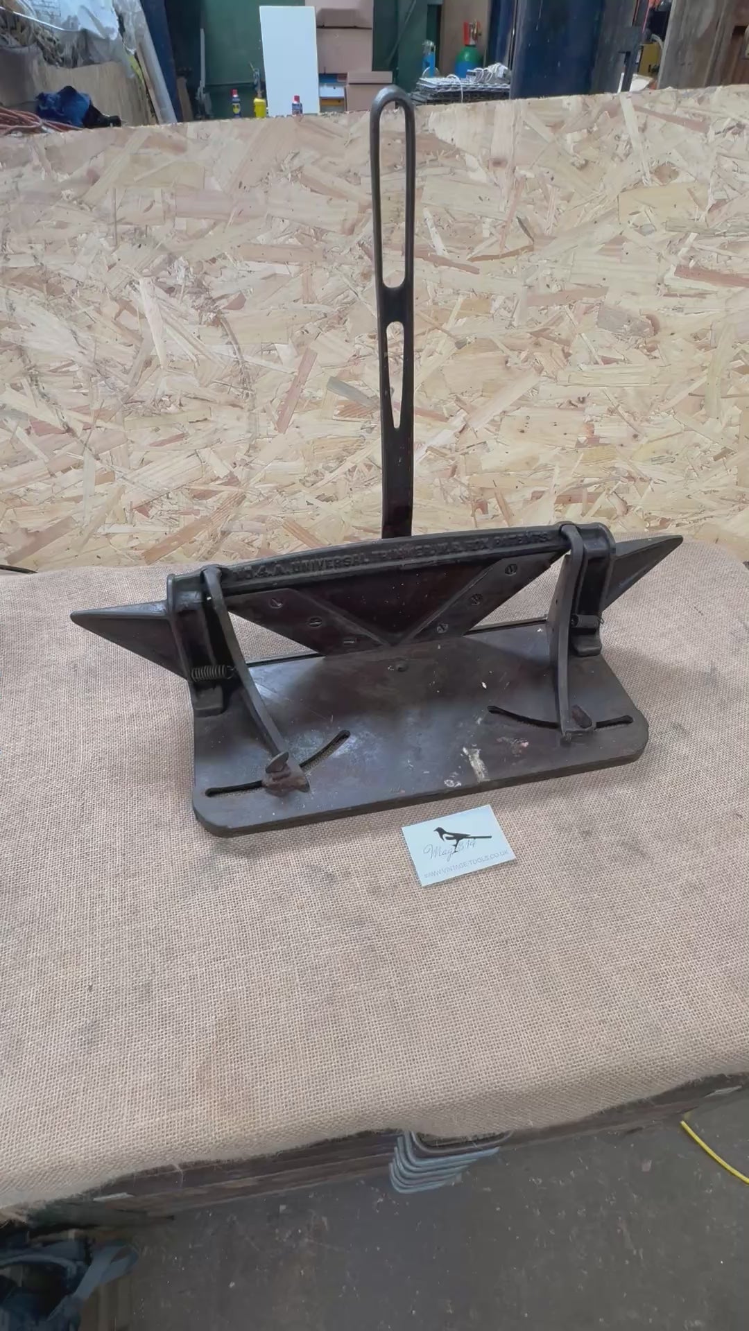 Fox Machine Co No 4A Universal Trimmer – Magpie Vintage Tools